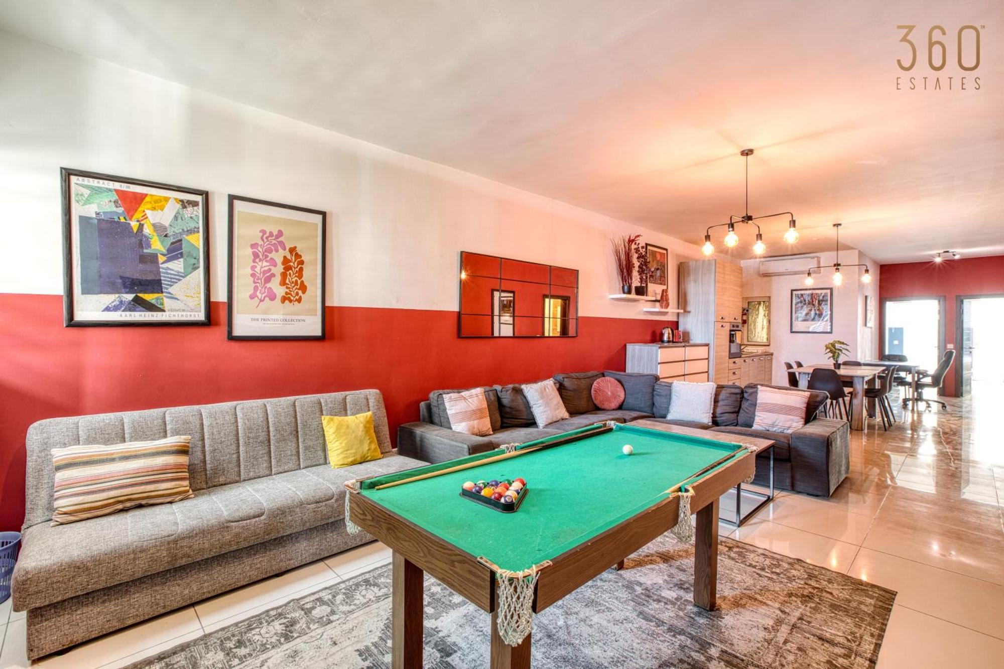 A Lovely 3 Bedroom, 3 Baths Home In The Centre Of Gzira By 360 Estates Eksteriør bilde