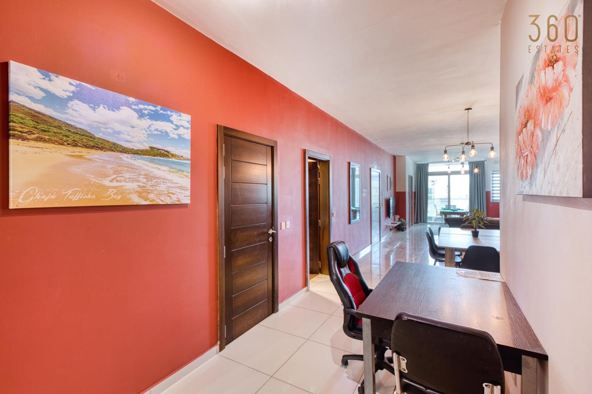 A Lovely 3 Bedroom, 3 Baths Home In The Centre Of Gzira By 360 Estates Eksteriør bilde