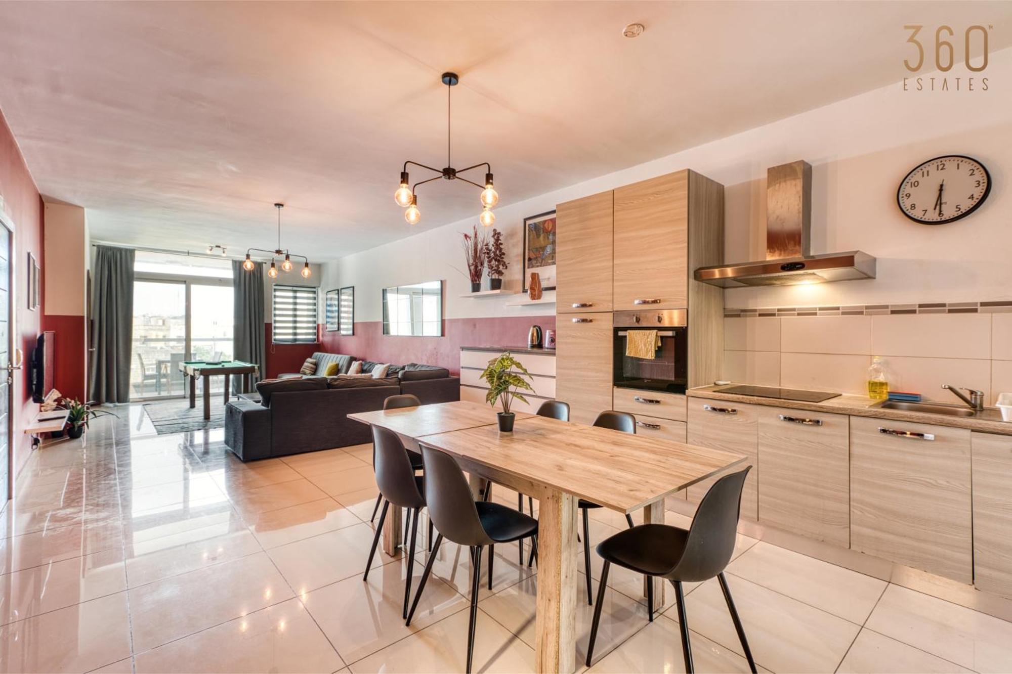 A Lovely 3 Bedroom, 3 Baths Home In The Centre Of Gzira By 360 Estates Eksteriør bilde