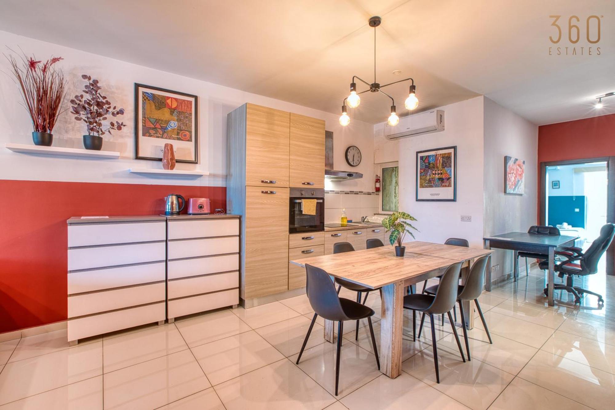 A Lovely 3 Bedroom, 3 Baths Home In The Centre Of Gzira By 360 Estates Eksteriør bilde