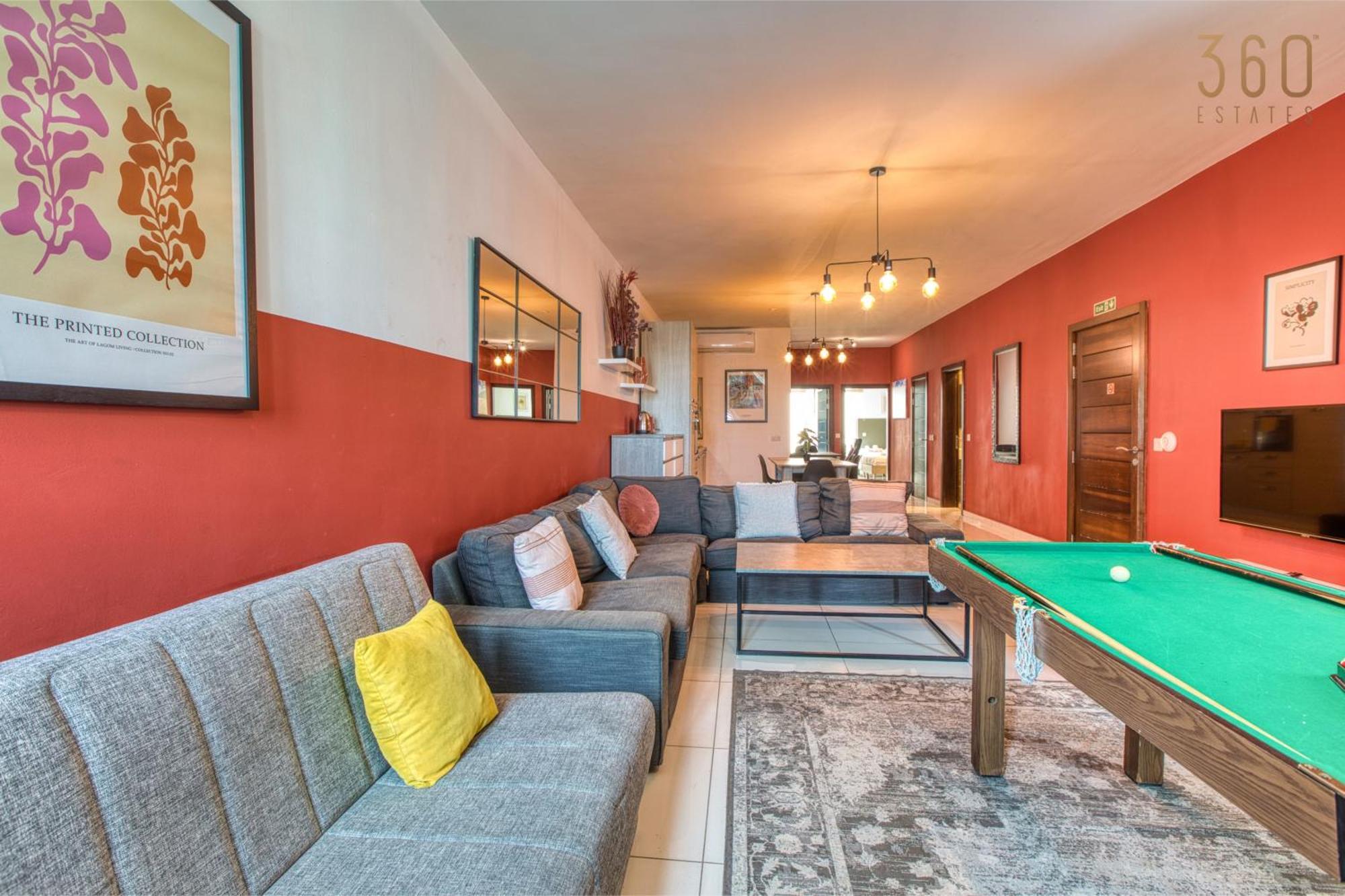 A Lovely 3 Bedroom, 3 Baths Home In The Centre Of Gzira By 360 Estates Eksteriør bilde