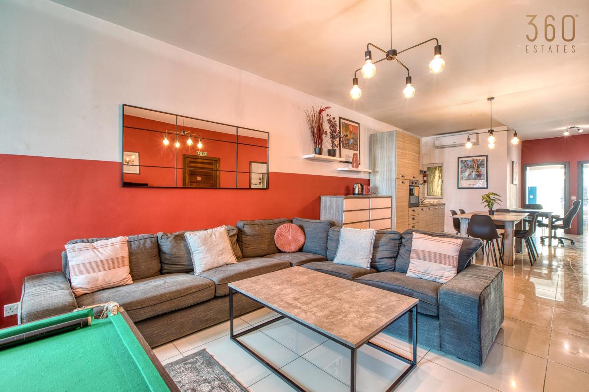 A Lovely 3 Bedroom, 3 Baths Home In The Centre Of Gzira By 360 Estates Eksteriør bilde